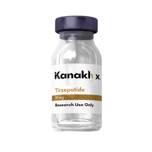 Tirzepatide 10 mg COA verified peptide research compound laboratory use only Kanaklyx